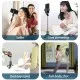 Selfie Stick cu Trepied si Telecomanda, 68cm, Mini - Techsuit (Q10) - Black