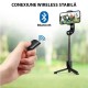 Selfie Stick Gimbal Stabil Bluetooth, 54cm - Spigen Tripod Mount and Gimbal Stabilizer (S610W) - Black