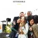 Selfie Stick Gimbal Stabil Bluetooth, 72cm - Techsuit Tripod Mount (L09) - Black Selfie Stick Gimbal Stabil Bluetooth, 72cm - Techsuit Tripod Mount (L09) - Black