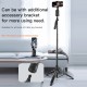 Selfie Stick Intelligent Face Recognition, 360° Rotation - Yesido (SF15) - Black