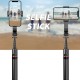 Selfie Stick Trepied Stabil, Portabil, 106cm - Techsuit L12 - Black