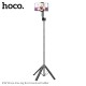 Selfie Stick Wireless Bluetooth 4.0 cu Telecomana si Trepied - Hoco (K18) - Black