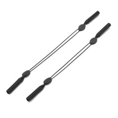 Snur de Prindere a Ochelarilor pentru Adulti (set 2) - Techsuit (GST3) - Black Snur de Prindere a Ochelarilor pentru Adulti (set 2) - Techsuit (GST3) - Black