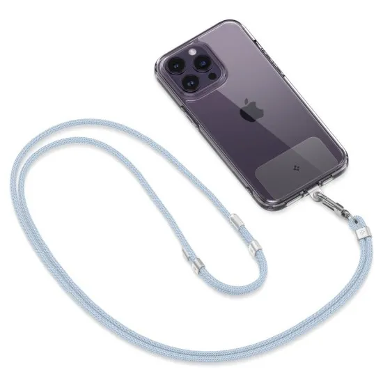 Snur pentru Smartphone, 220 - 790mm - Spigen - Mute Blue Snur pentru Smartphone, 220 - 790mm - Spigen - Mute Blue
