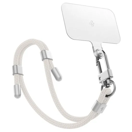 Snur pentru Smartphone, 220 - 790mm - Spigen - Pearl White Snur pentru Smartphone, 220 - 790mm - Spigen - Pearl White