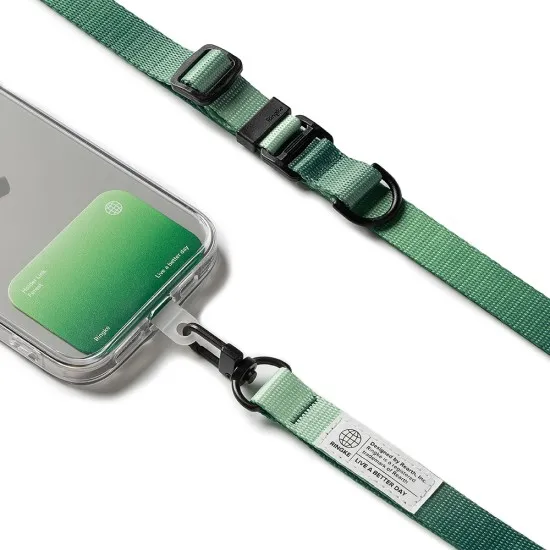Snur pentru Smartphone - Ringke Hook Lanyard Strap - Forest Snur pentru Smartphone - Ringke Hook Lanyard Strap - Forest