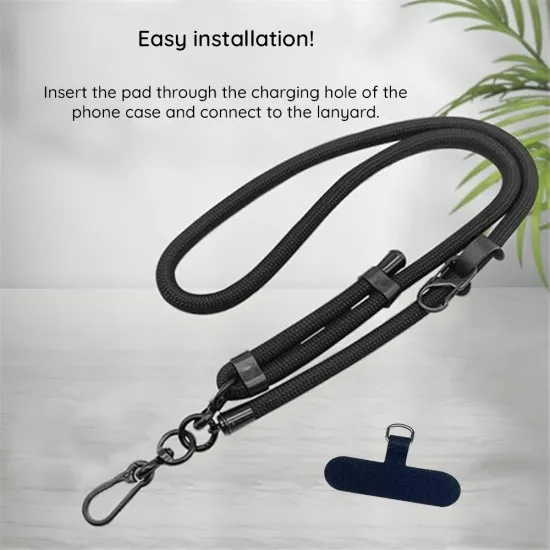 Snur pentru Telefon - Techsuit Rope Crossbody Strap (RCS1-21) - Lux Amethyst
