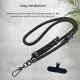 Snur pentru Telefon - Techsuit Rope Crossbody Strap (RCS1-21) - Lux Amethyst