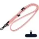 Snur pentru Telefon - Techsuit Rope Crossbody Strap (RCS1-25) - Flamingo Pink