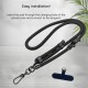 Snur pentru Telefon - Techsuit Rope Crossbody Strap (RCS1-96) - Moonlit Lilac