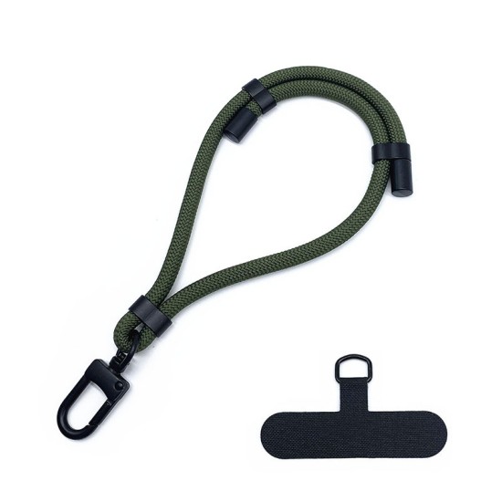 Snur pentru Telefon - Techsuit Rope Wrist Strap1 (RWS1-04) - Pine Forest Snur pentru Telefon - Techsuit Rope Wrist Strap1 (RWS1-04) - Pine Forest