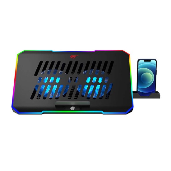 Stand pentru Racire 1000 - 2000rpm, USB, 10-16 - Havit (F2069) - Black Stand pentru Racire 1000 - 2000rpm, USB, 10-16 - Havit (F2069) - Black