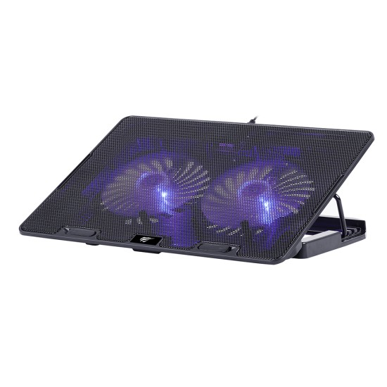 Stand pentru Racire 9 - 17, 2x USB, 800 - 1000RPM - Havit (F2083) - Black Stand pentru Racire 9 - 17, 2x USB, 800 - 1000RPM - Havit (F2083) - Black