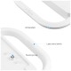 Stand PS5 / PS5 Slim, LED, Type-C - Fixed (FIXPS5-ST-WH) - White