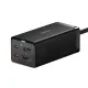 Statie Incarcare HDMI 4K 30Hz, 2x Type-C, USB, 67W, 1.5m + Cablu Type-C, 100W, 40Gbps, 1m - Baseus GaN5 Pro (CCGP110201) - Black