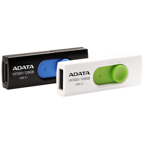 Stick de Memorie 128GB - Adata (AUV320-128G-RBKBL) - Black / Blue