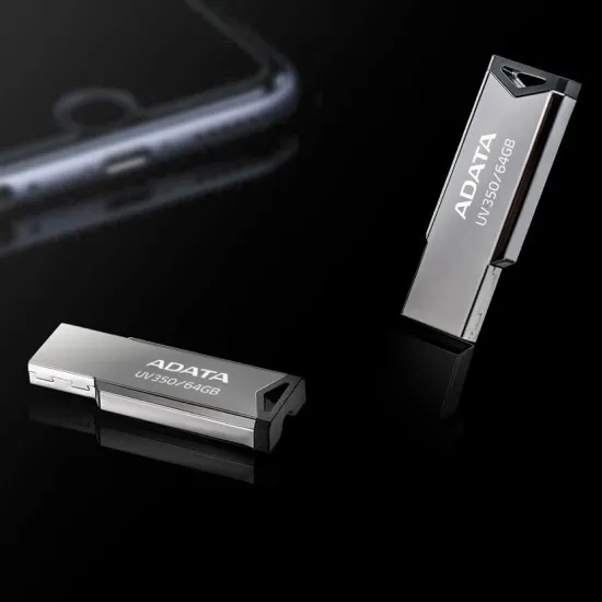 Stick de Memorie 128GB - Adata (AUV350-128G-RBK) - Silver Stick de Memorie 128GB - Adata (AUV350-128G-RBK) - Silver