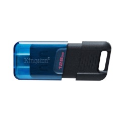 Stick de Memorie 128GB - Kingston DT80M (DT80M/128GB) - Black and Blue Stick de Memorie 128GB - Kingston DT80M (DT80M/128GB) - Black and Blue