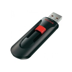 Stick de Memorie 128GB, USB 2.0 - SanDisk (SDCZ60-128G-B35) - Black / Red Stick de Memorie 128GB, USB 2.0 - SanDisk (SDCZ60-128G-B35) - Black / Red