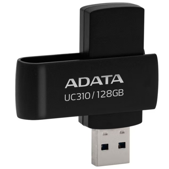 Stick de Memorie 128GB, USB 3.2 - Adata (UC310-128G-RBK) - Black