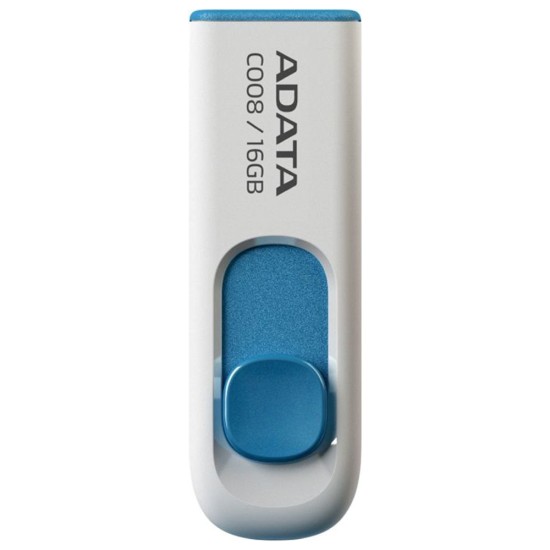 Stick de Memorie 16GB - Adata (AC008-16G-RWE) - White / Blue