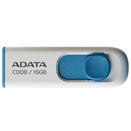 Stick de Memorie 16GB - Adata (AC008-16G-RWE) - White / Blue