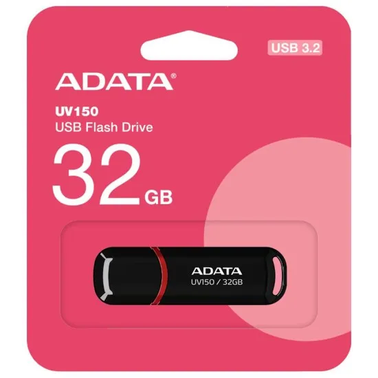 Stick de Memorie 32GB - Adata (AUV150-32G-RBK) - Black Stick de Memorie 32GB - Adata (AUV150-32G-RBK) - Black
