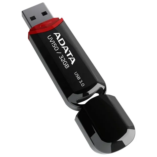 Stick de Memorie 32GB - Adata (AUV150-32G-RBK) - Black Stick de Memorie 32GB - Adata (AUV150-32G-RBK) - Black