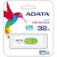 Stick de Memorie 32GB - Adata (AUV320-32G-RWHGN) - White / Green