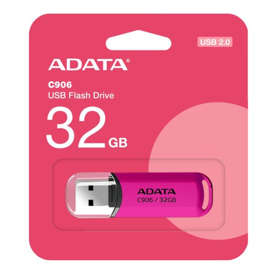 Stick de Memorie 32GB, USB 2.0 - Adata (AC906-32G-RPP) - Pink