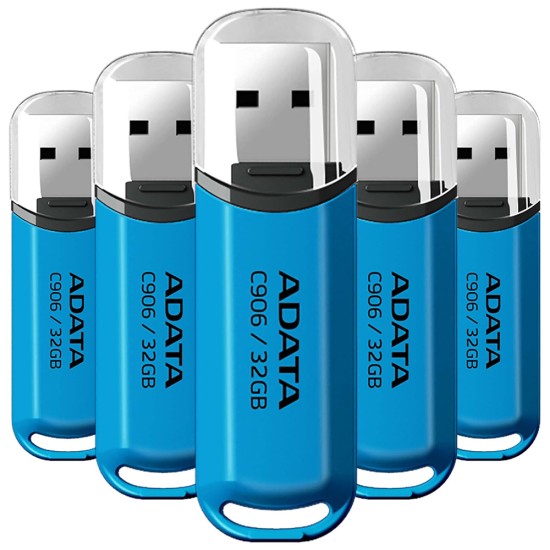 Stick de Memorie 32GB, USB 2.0 - Adata (AC906-32G-RWB) - Blue