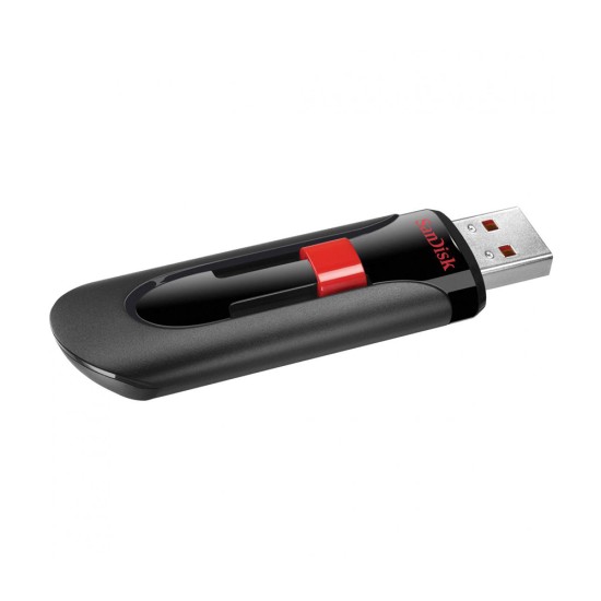 Stick de Memorie 32GB, USB 2.0 - SanDisk (SDCZ60-032G-B35) - Black / Red