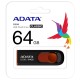 Stick de Memorie 64GB - Adata (AC008-64G-RKD) - Black / Red