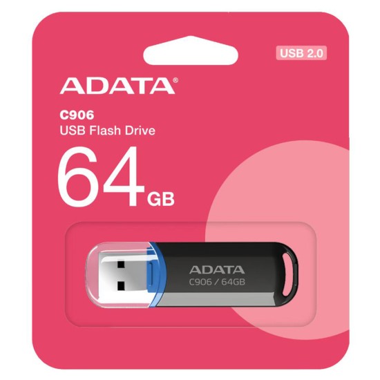 Stick de Memorie 64GB - Adata (AC906-64G-RBK) - Black