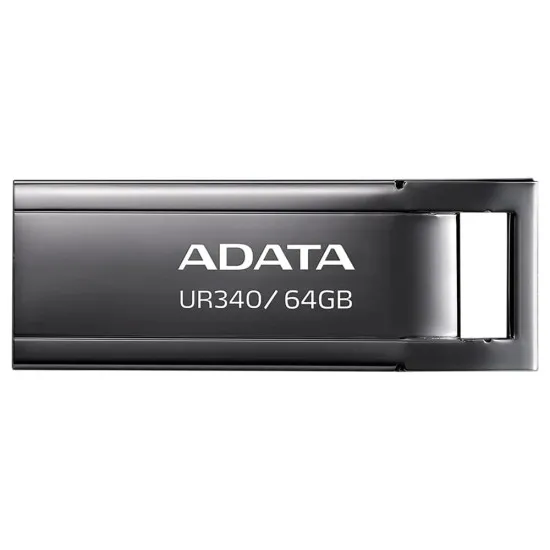 Stick de Memorie 64GB - Adata (AROY-UR340-64GBK) - Metallic Black Stick de Memorie 64GB - Adata (AROY-UR340-64GBK) - Metallic Black