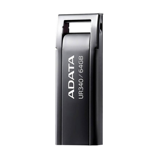 Stick de Memorie 64GB - Adata (AROY-UR340-64GBK) - Metallic Black