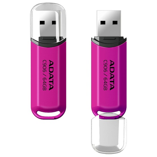 Stick de Memorie 64GB, USB 2.0 - Adata (AC906-64G-RPP) - Pink