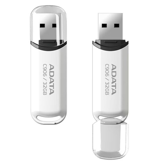 Stick de Memorie 64GB, USB 2.0 - Adata (AC906-64G-RWH) - White