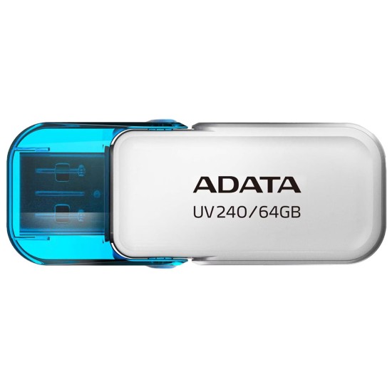 Stick de Memorie 64GB, USB 2.0 - Adata (AUV240-64G-RWH) - White