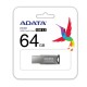 Stick de Memorie 64GB, USB 3.2, 90/40MB/s - Adata (AUV350-64G-RBK) - Silver