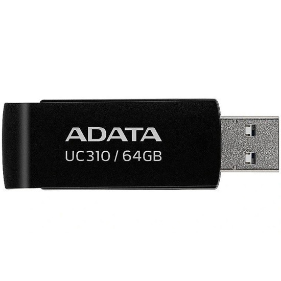 Stick de Memorie 64GB, USB 3.2 - Adata (UC310-64G-RBK) - Black