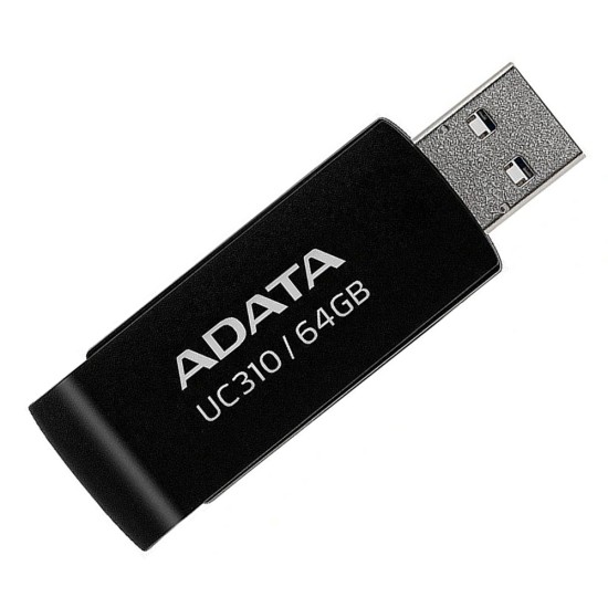 Stick de Memorie 64GB, USB 3.2 - Adata (UC310-64G-RBK) - Black