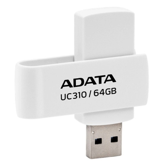 Stick de Memorie 64GB, USB 3.2 - Adata (UC310-64G-RWH) - White