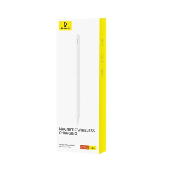 Stylus Pen cu Functiile Palm Rejection Baseus Smooth Writing 2 Series (P80015803213-00) - Moon White Stylus Pen cu Functiile Palm Rejection Baseus Smooth Writing 2 Series (P80015803213-00) - Moon White