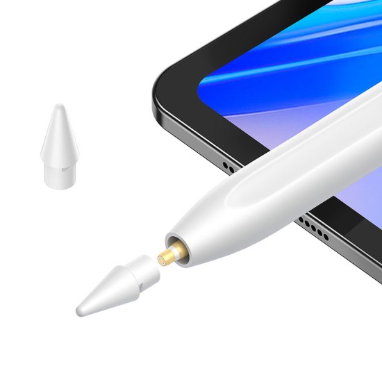 Stylus Pen cu Functiile Palm Rejection si Tilt - Baseus Smooth Writing 2 Series (SXBC060102) - White