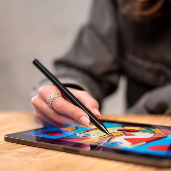 Stylus pen cu LED pentru iPad - Fixed (FIXGRA-BK) - Black