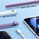 Stylus Pen pentru Tableta, Bluetooth, Type-C, 125mAh - Techsuit (AC10SH) - Lily White Stylus Pen pentru Tableta, Bluetooth, Type-C, 125mAh - Techsuit (AC10SH) - Lily White