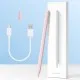 Stylus Pen pentru Tableta, Bluetooth, Type-C, 125mAh - Techsuit (AC10SH) - Lily White Stylus Pen pentru Tableta, Bluetooth, Type-C, 125mAh - Techsuit (AC10SH) - Lily White