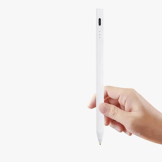 Stylus Pen Universal, 130mAh, USB-C - Techsuit (S3) - Purple