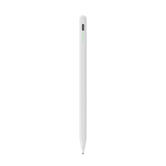 Stylus Pen Universal, 130mAh, USB-C - Techsuit (T1) - White